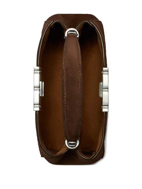TORY BURCH ELEANOR SUEDE MINI SATCHEL